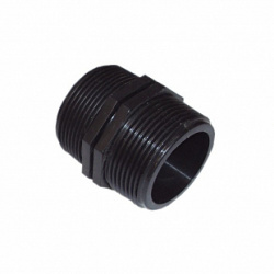 Ниппель 2 * 1 1/2  PN10  (7515.00HG) Plast Project (20/100)
